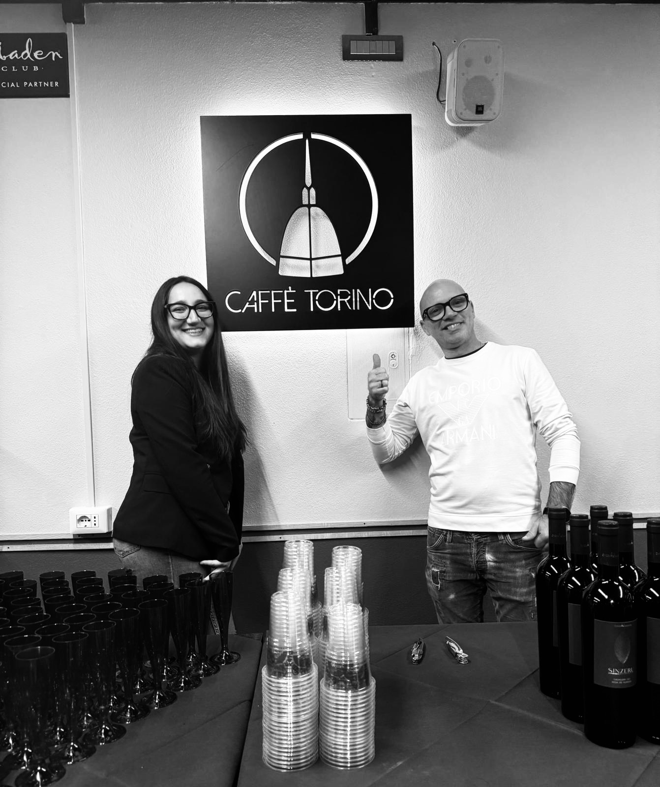 Paolo e Cecilia, proprietari del Caffè Torino